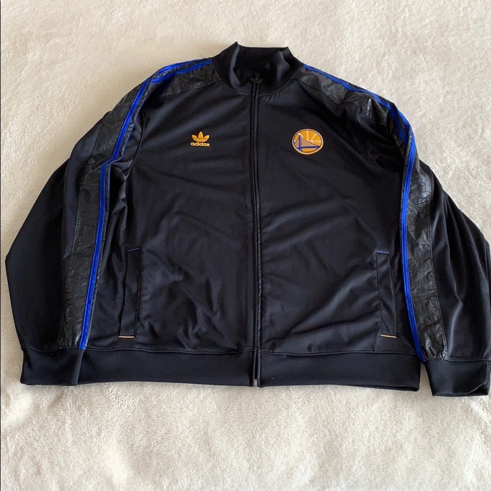 Men’s Adidas Golden State Warriors Track Jack